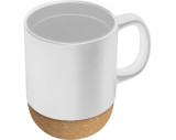 Ceramic mug with cork bottom Gistel