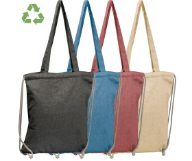 Tas van gerecycled katoen Addison